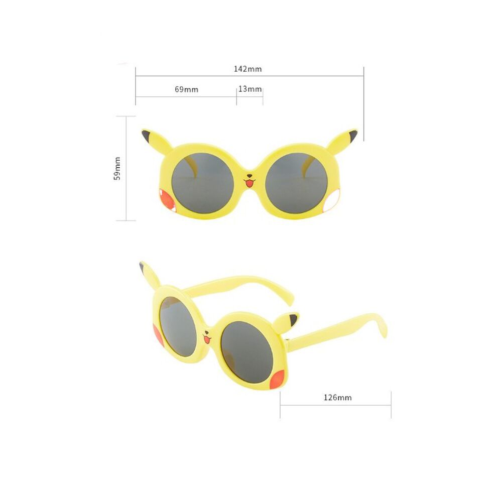 Lentes De Sol Pokemon Pikachu Infantiles Para Niños image number 2.0