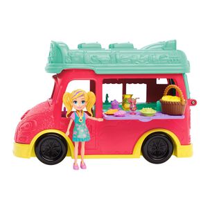 Muñeca Polly Pocket Camión Licuados