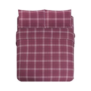 Juego De S&aacute;banas Polar Casaideal Dark / 2 Plazas