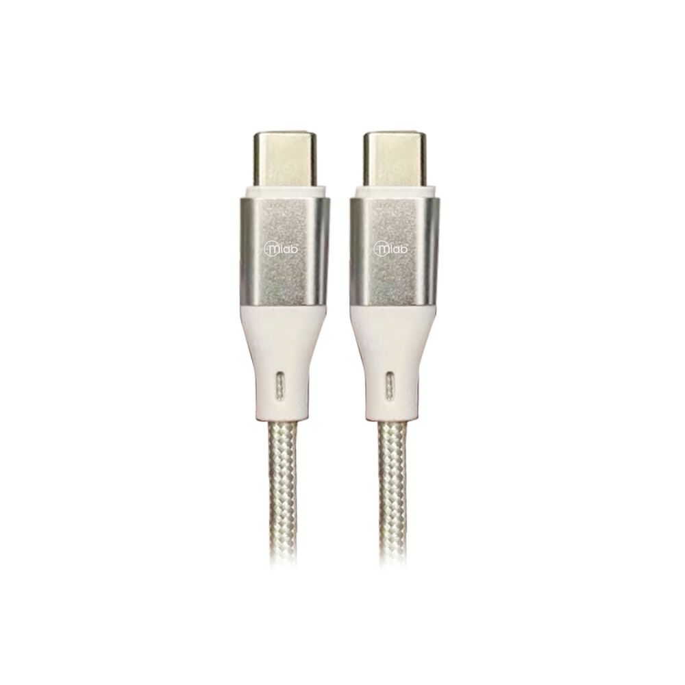Cable Usb Tipo C A Tipo C De 1m Gris - Mlab image number 0.0