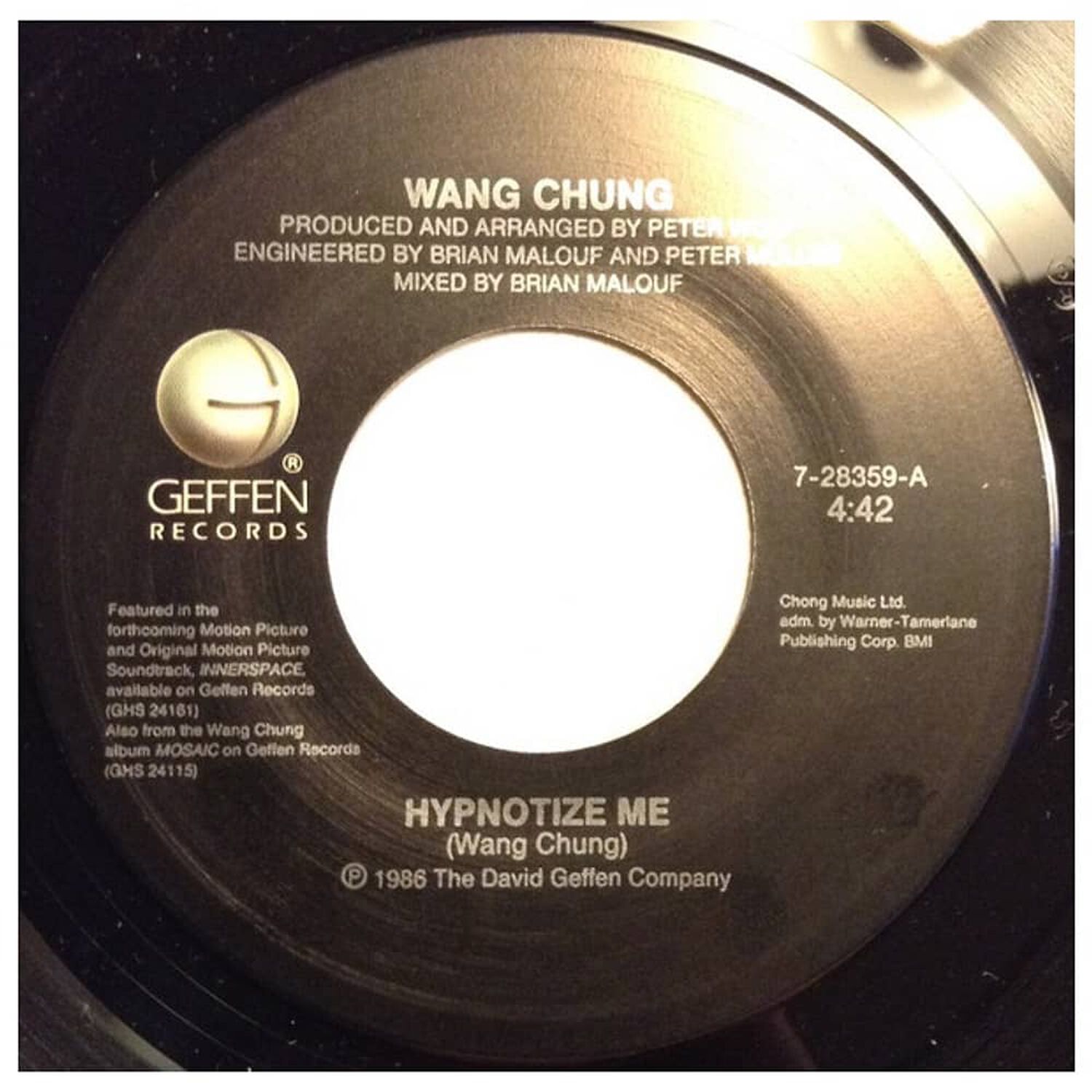 Wang Chung - Hypnotize Me | 7" Single Vinilo Usado image number 2.0