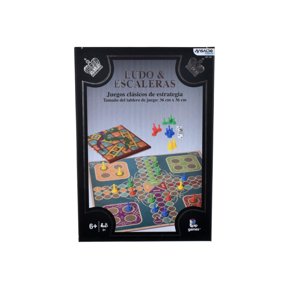 Juego De Mesa Ansaldo Clásicos Ludo image number 0.0