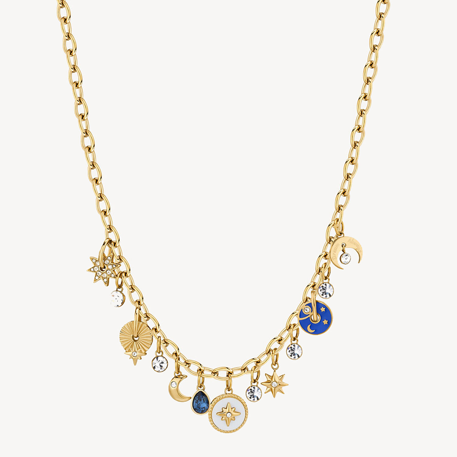 Collar Brosway Bhkn081 Dorado Mujer image number 0.0
