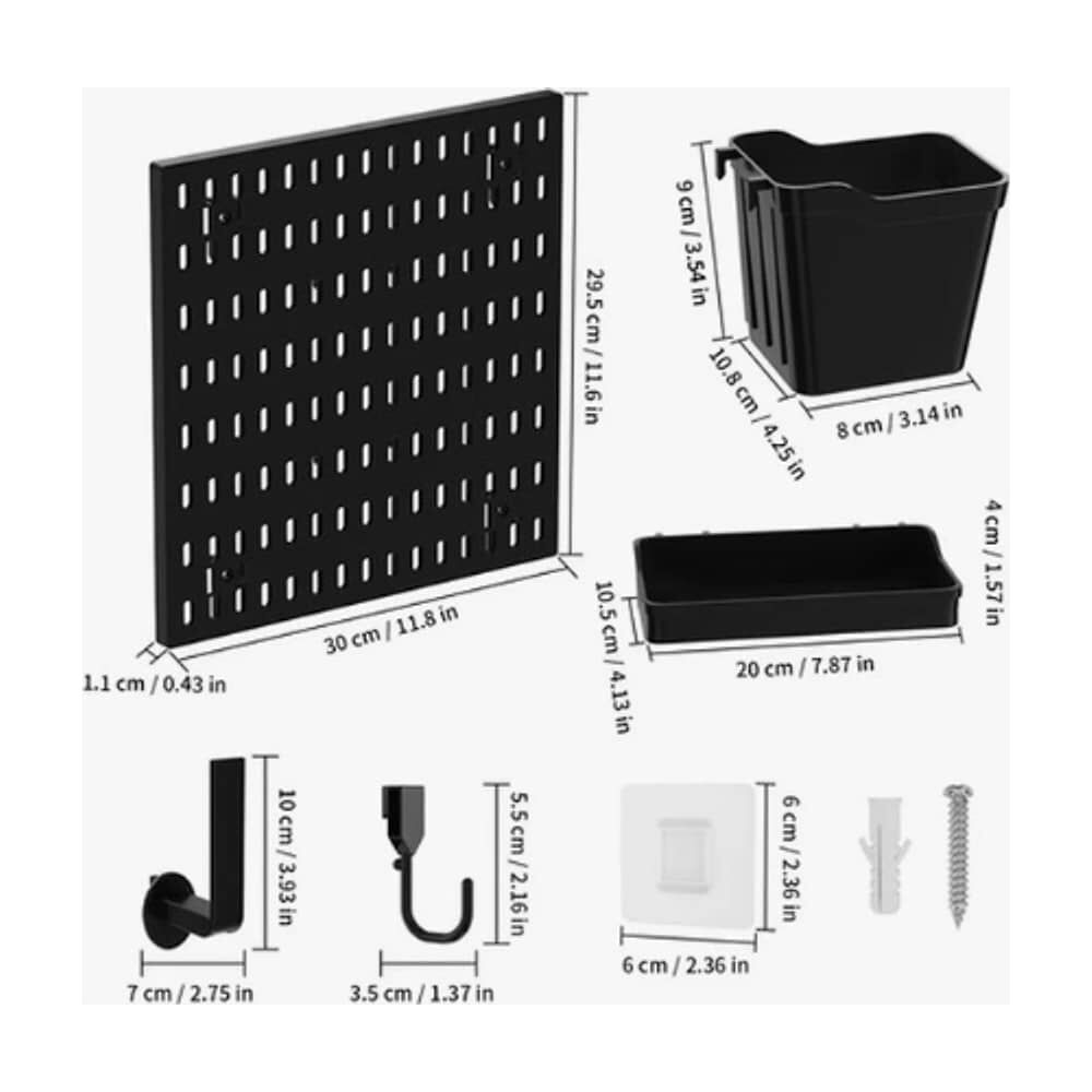 Organizador De Escritorio Pegado A La Pared image number 3.0