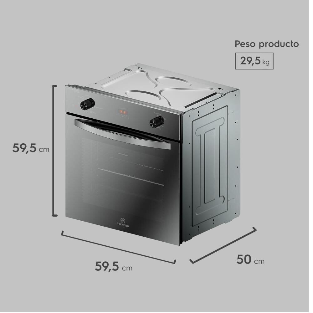 Horno Empotrado Mademsa Om6cx / 50 Litros image number 2.0