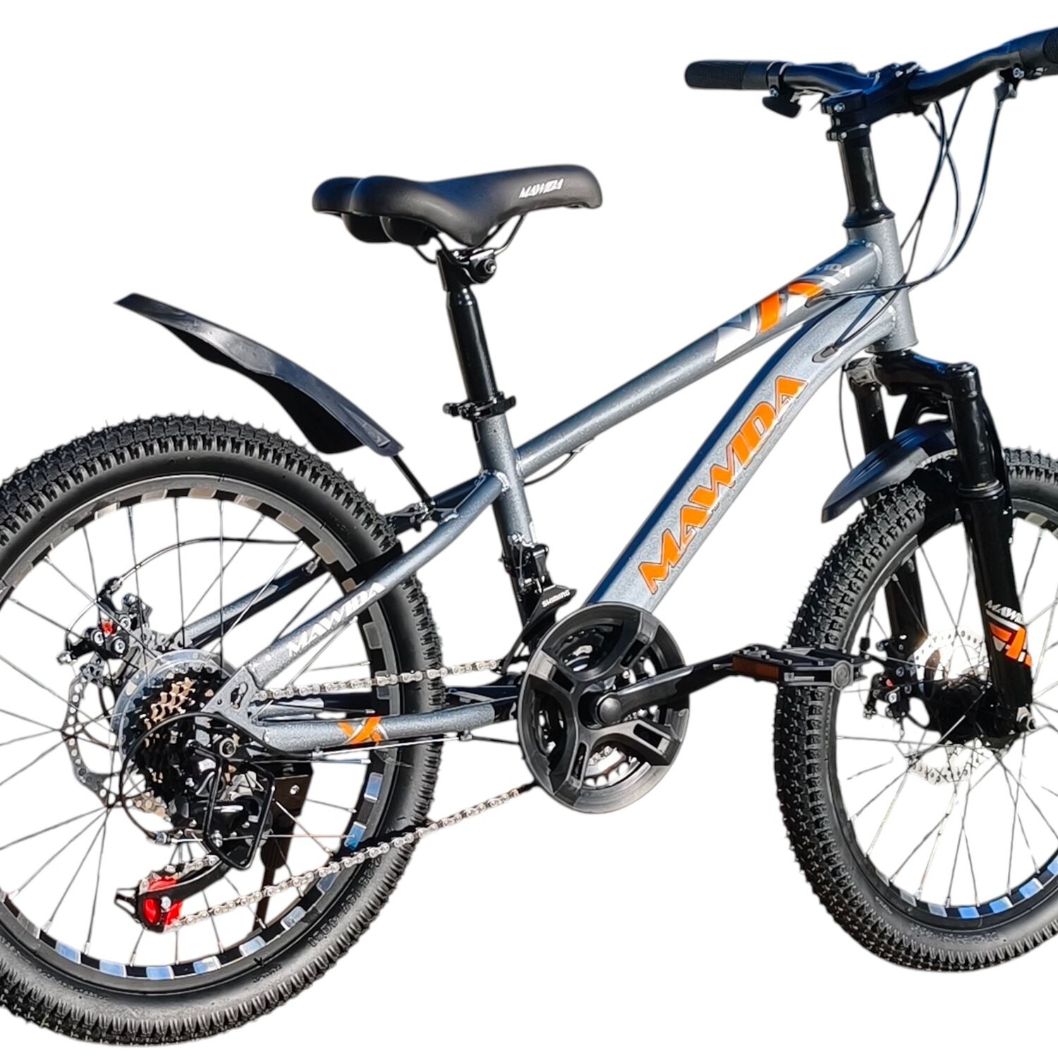 Bicicleta Aro 20 Mawida Con Freno Disco Y 21 Velocidades Gris Silver image number 2.0