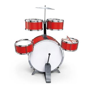 Bater&iacute;a Jazz Drum Juguete Ni&ntilde;os 5 Tambores Platillo Pedal 3+