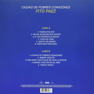 Fito Paez - Ciudad De Pobres Corazones | Vinilo