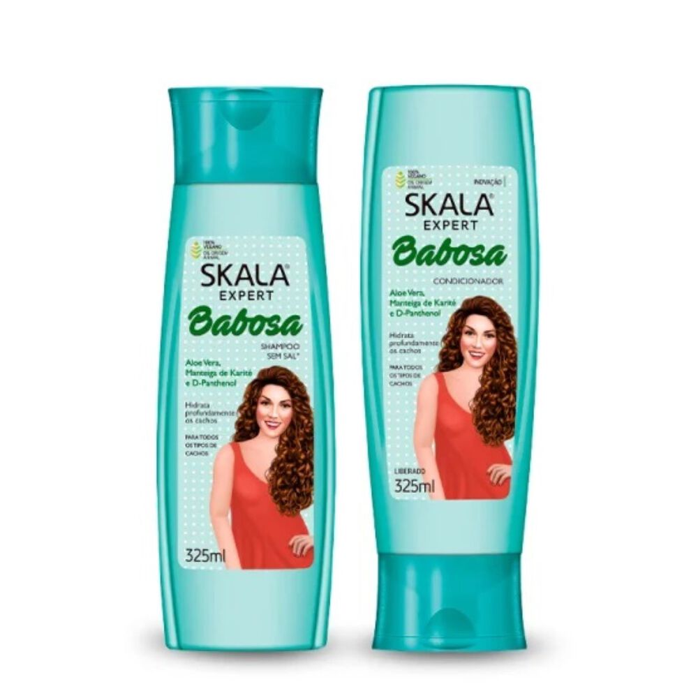 Kit Shampoo Y Acond Babosa Aloe Vera Skala Expert 650ml image number 3.0
