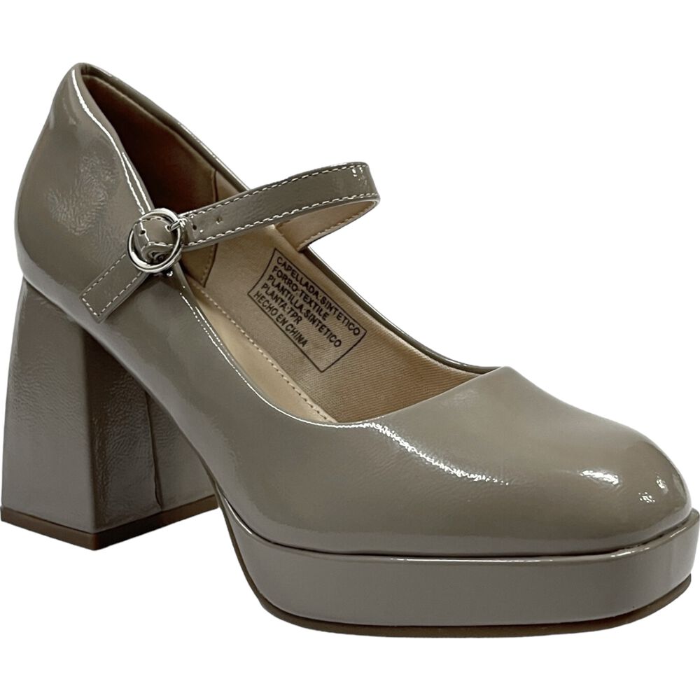 Zapato Mujer Kakhy Taco Medio Gaga Detogni image number 1.0