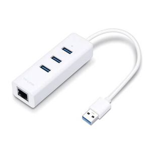 Adaptador Tp-link Usb 2 En 1 Con Hub De 3 Puertos Usb 3.0 Y Adaptador Ethernet Gigabit