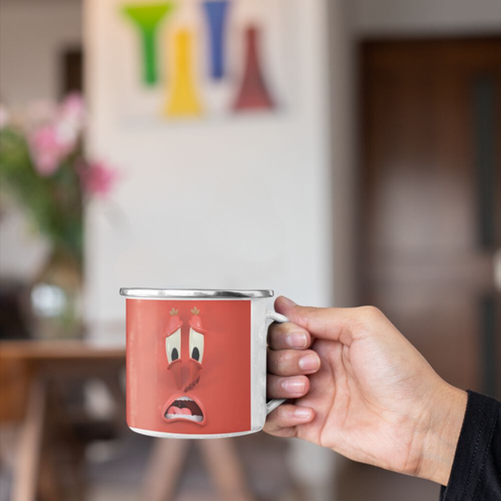 Taza Enlozada Lechera Don Cangrejo Bob Esponja Animado image number 1.0