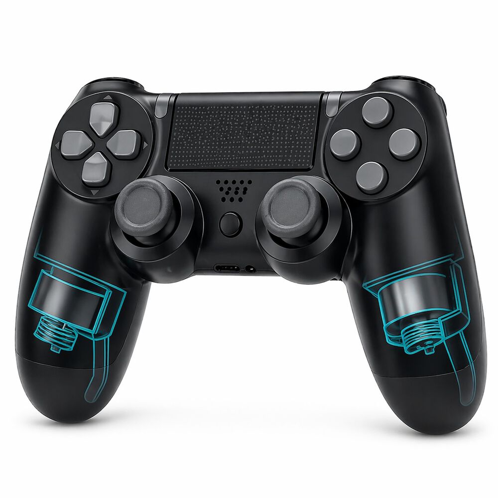 Gamepad Inal&aacute;mbrico Monster Multiplataformas Graffitis image number 4.0