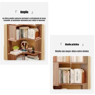 Biblioteca Librero Estanter&iacute;a Blanco 5 Niveles 170cm Ranger