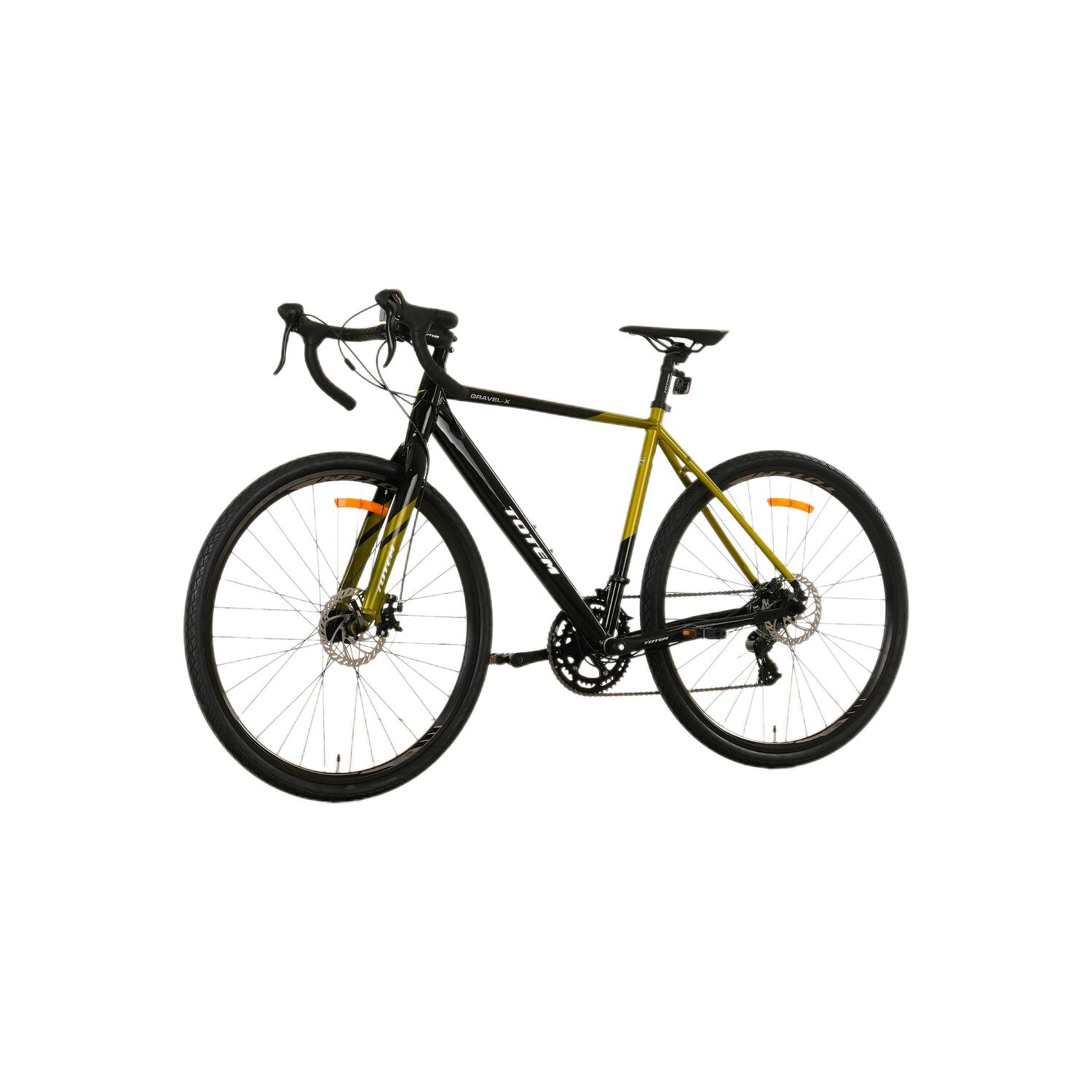 Bicicleta Gravel Totem 700*54 Gravel-x Negro Verde image number 5.0