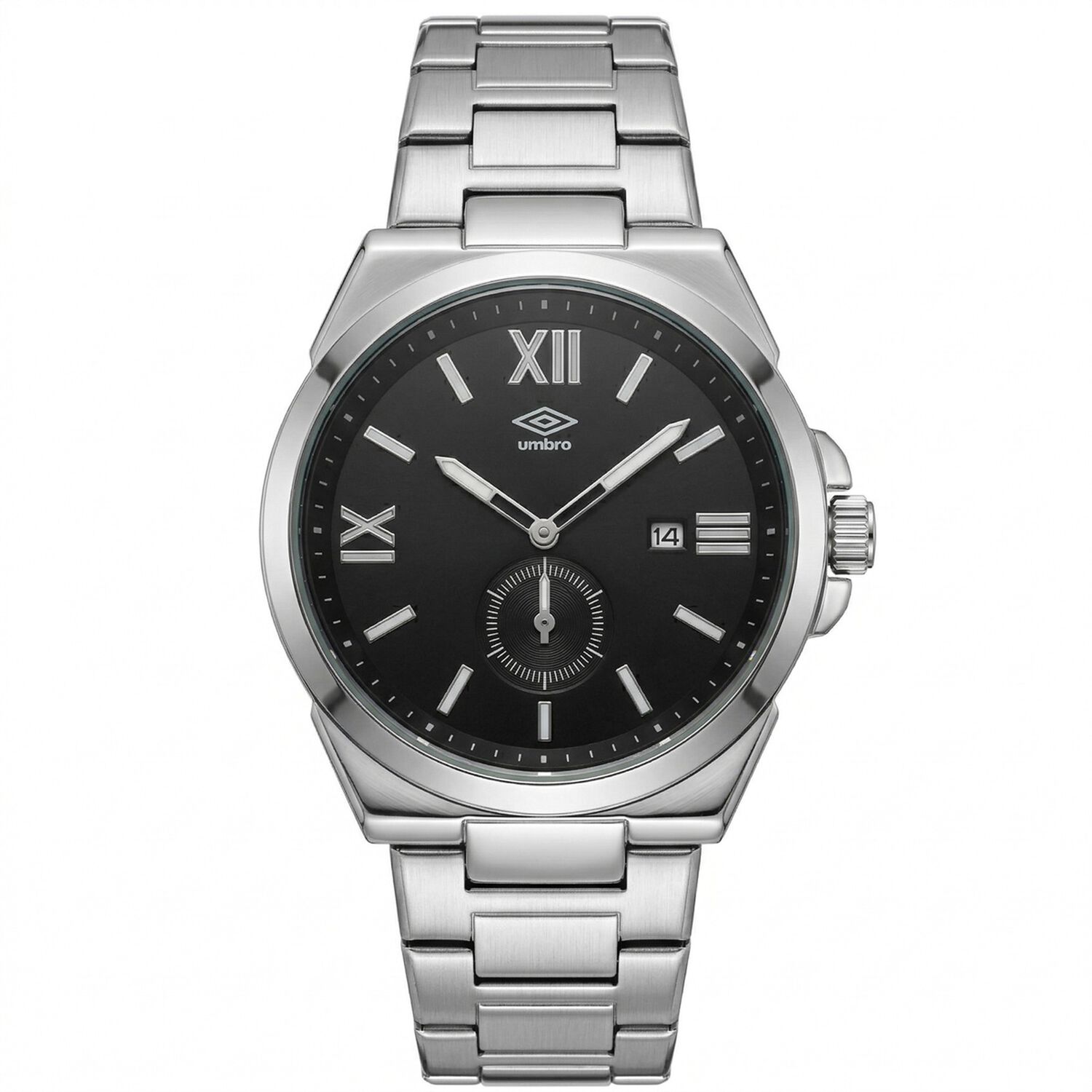 Reloj An&aacute;logo Hombre Umbro Plus Plateado Umbp-1500-210 image number 0.0