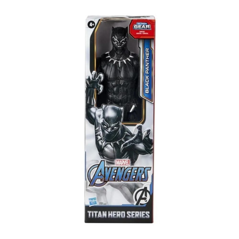 Juguete Figura De Accion Pantera Negra 30cm Marvel Hasbro image number 3.0