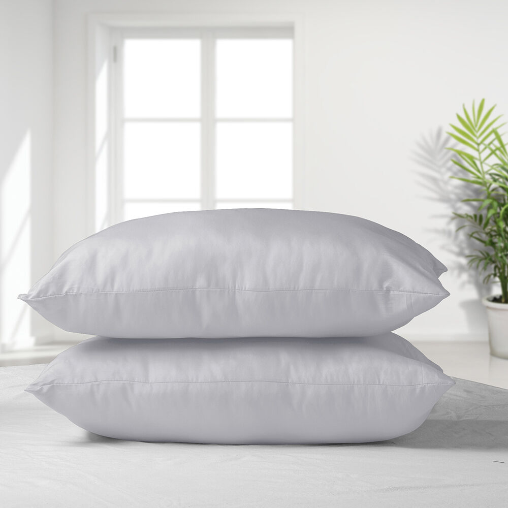 Set 2 Almohadas Eco Beige 50x70 image number 0.0