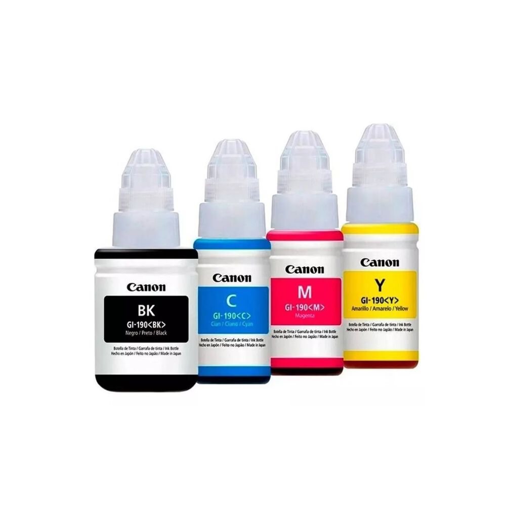 Pack Tintas Canon 190 Originales N/m/c/y image number 0.0