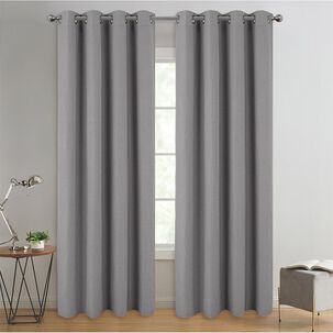 Set De Cortinas Illusions Blackout / 140 X 220 Cm