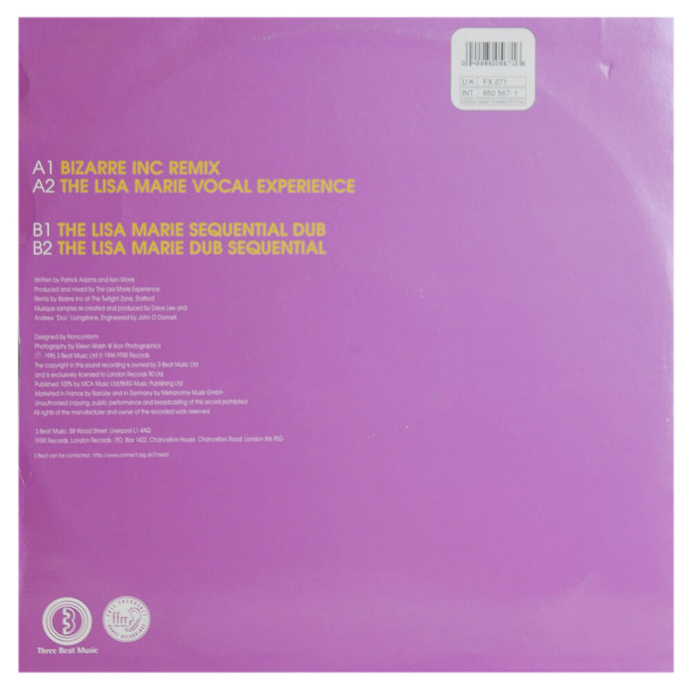 Lisa Marie Experience - Keep On Jumpin' | 12" Maxi Single Usado image number 1.0