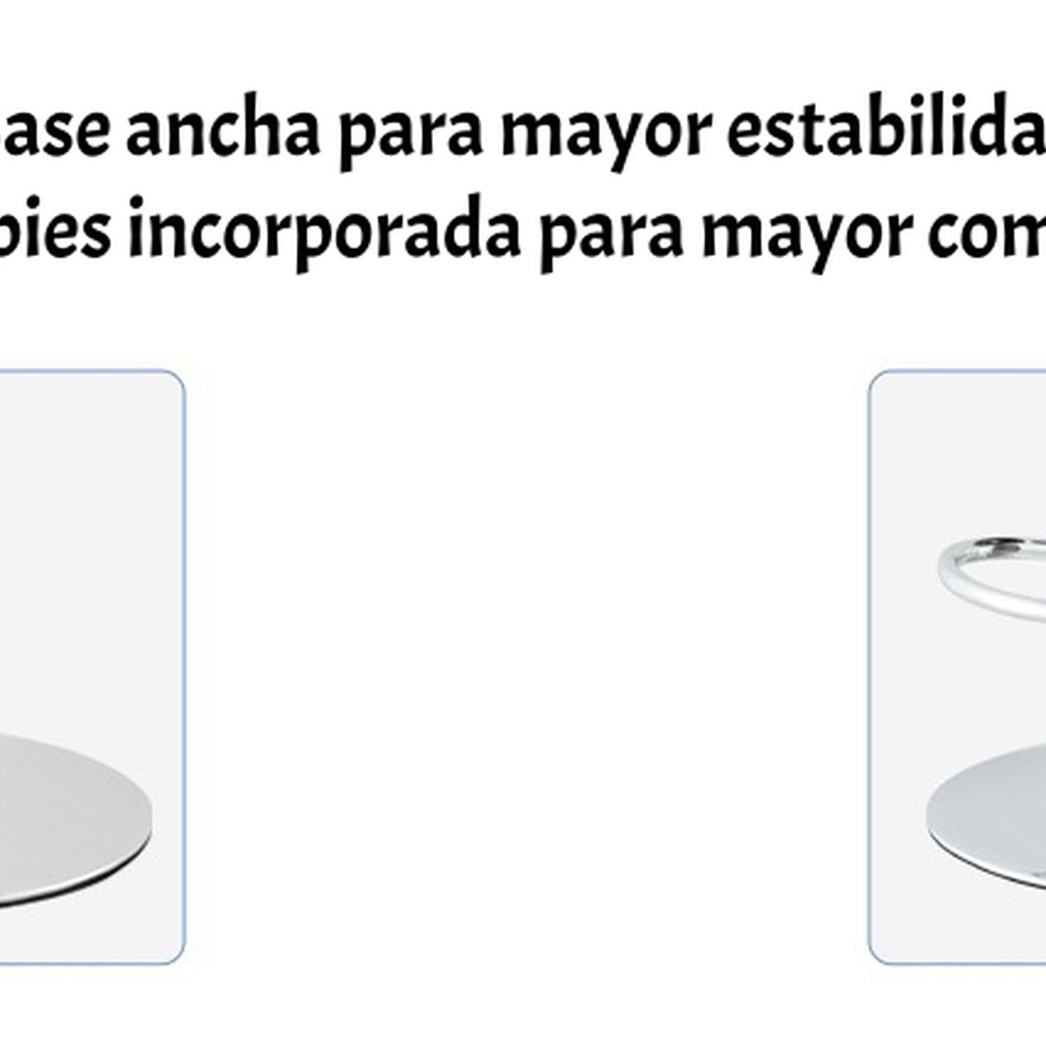 Pack 2 Sillas Piso Bar Negras Altura Regulable Con Respaldo image number 5.0