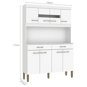 Mueble De Cocina Vekkahome Laura / 8 Puertas / 2 Cajones