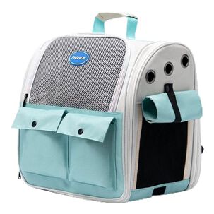 Bolso De Transporte Portátil Para Gato Transpirable Turquesa