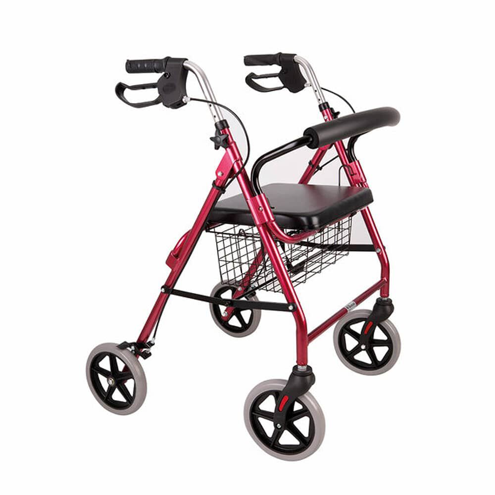 Andador 4 Ruedas Con Asiento Y Canasto - Blunding image number 0.0