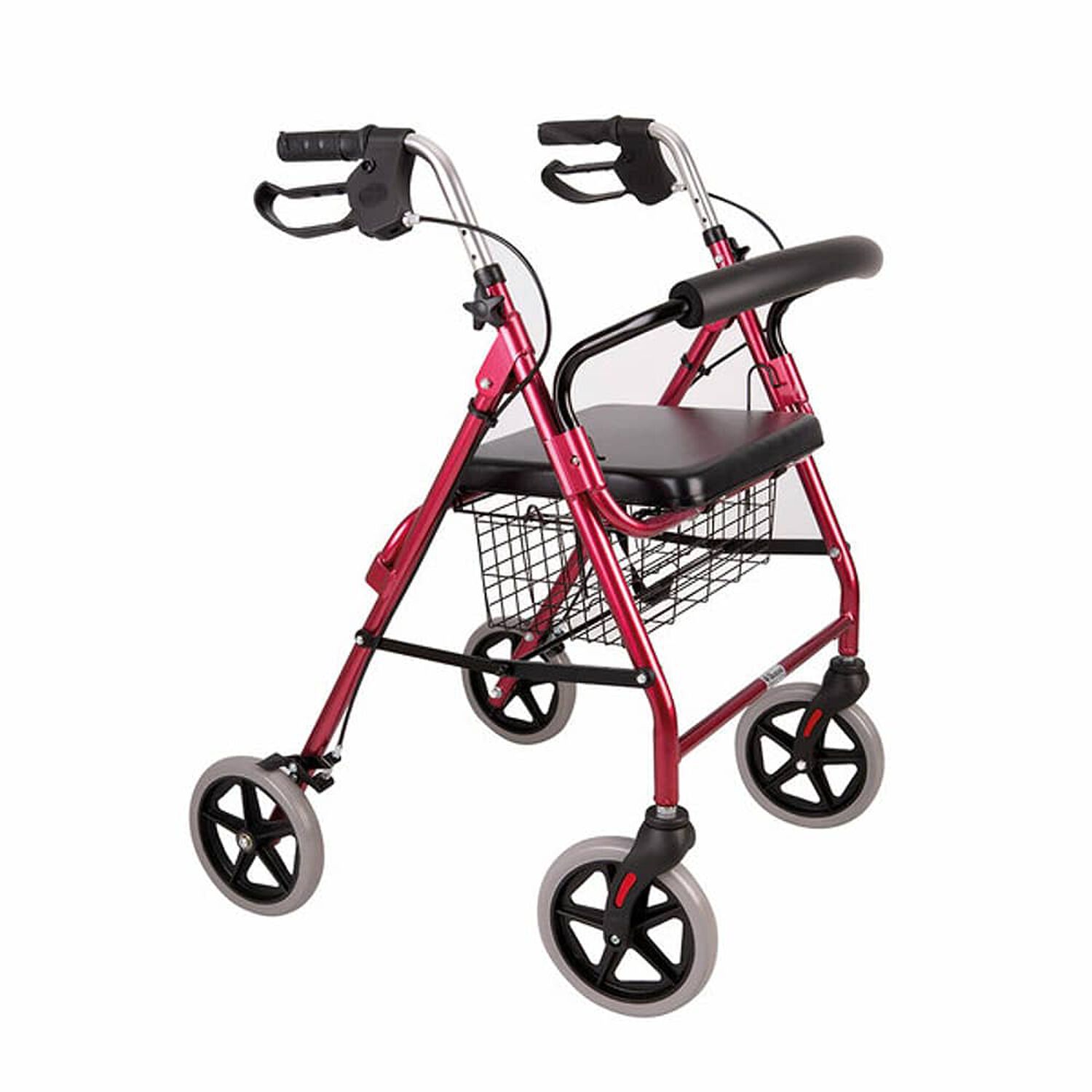 Andador 4 Ruedas Con Asiento Y Canasto - Blunding image number 0.0