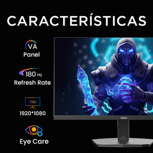Monitor Gamer Plano Caixun 24" Fhd Va 180hz Srgb110% Hdmi Dp C24f4f
