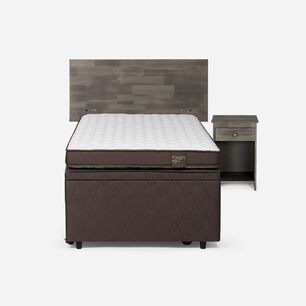 Bed Boxet Rosen Ergo T / 1.5 Plazas + Set de Maderas Tabor Tabor Grafito