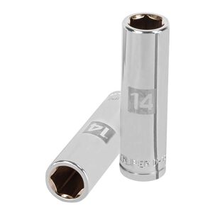 Dado Hexagonal Milimetrico Cuadrante 1/2" Largo 14mm - Truper