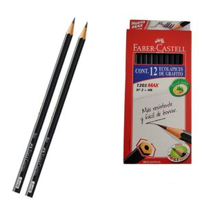 L&aacute;piz Grafito Eco Hexagonal 12 Und Hb N 2 Faber Castell