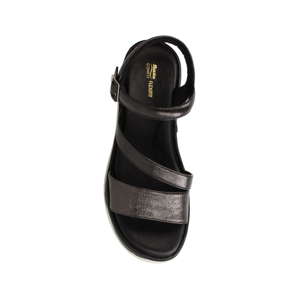 Sandalia Mujer Bata Felicia Negro image number 3.0