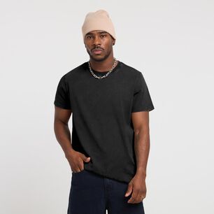 Polera Lisa Slim Manga Corta Cuello Redondo Hombre Rolly Go