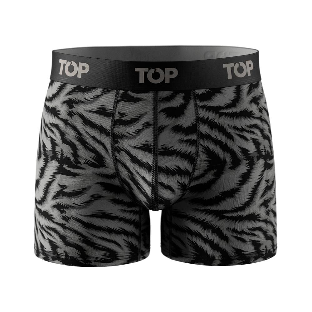 Pack 3 Boxer Medio Algodón Skins Top image number 2.0