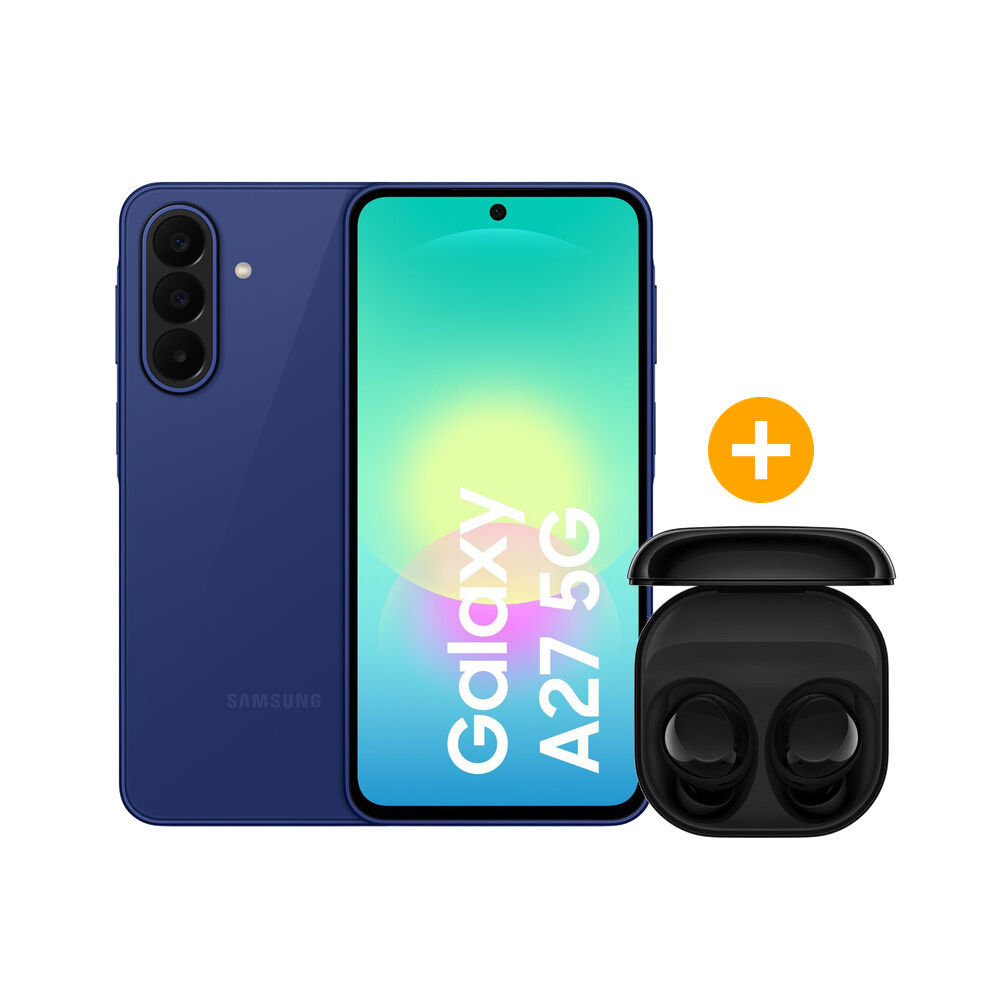 Samsung Galaxy A27 / 5G / 128 GB / Blue + Galaxy Buds Core Negro