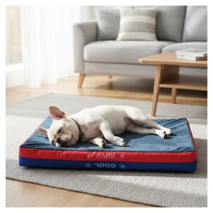 Cama Para Perro Reversible Fr&iacute;o Calor 75x48cm Talla S