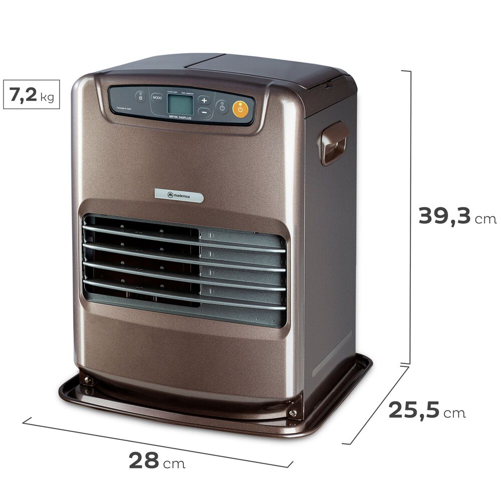 Estufa A Parafina L&aacute;ser Mademsa Fan-heater Mhhk 540 Plus image number 3.0
