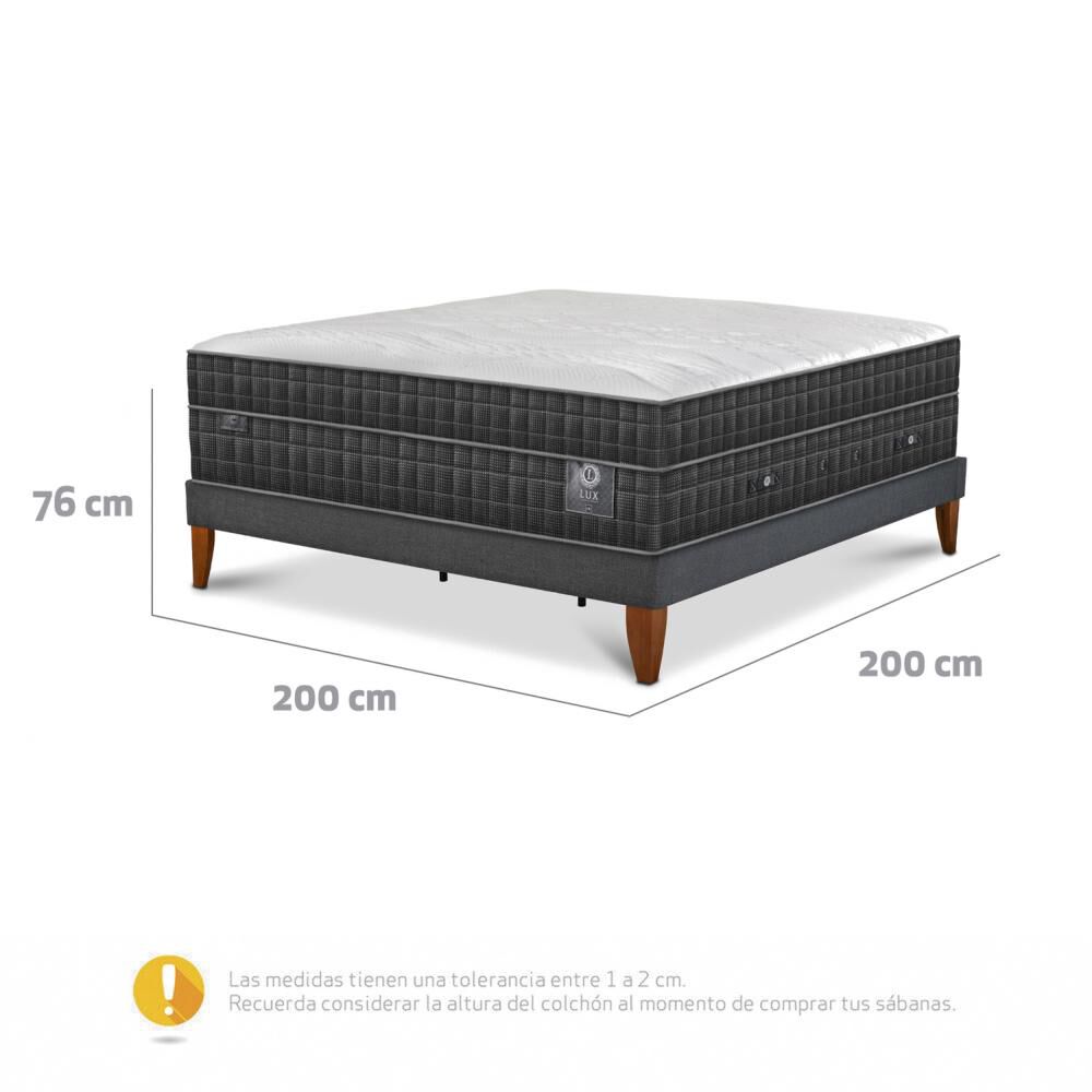 Cama Europea Cic Ce Box Lux / Super King / Base Normal image number 4.0