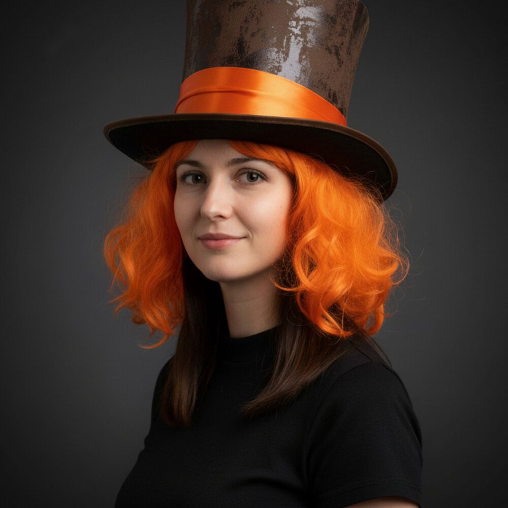 Gorro Disfraz Sombrerero Loco Alicia Maravillas image number 2.0