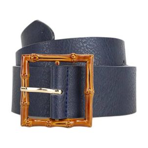 Cintur&oacute;n Mujer Taupo Azul Carven