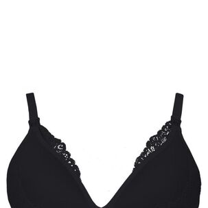 Sosten Embarazo Y Lactancia Copa 3d Negro 2rios