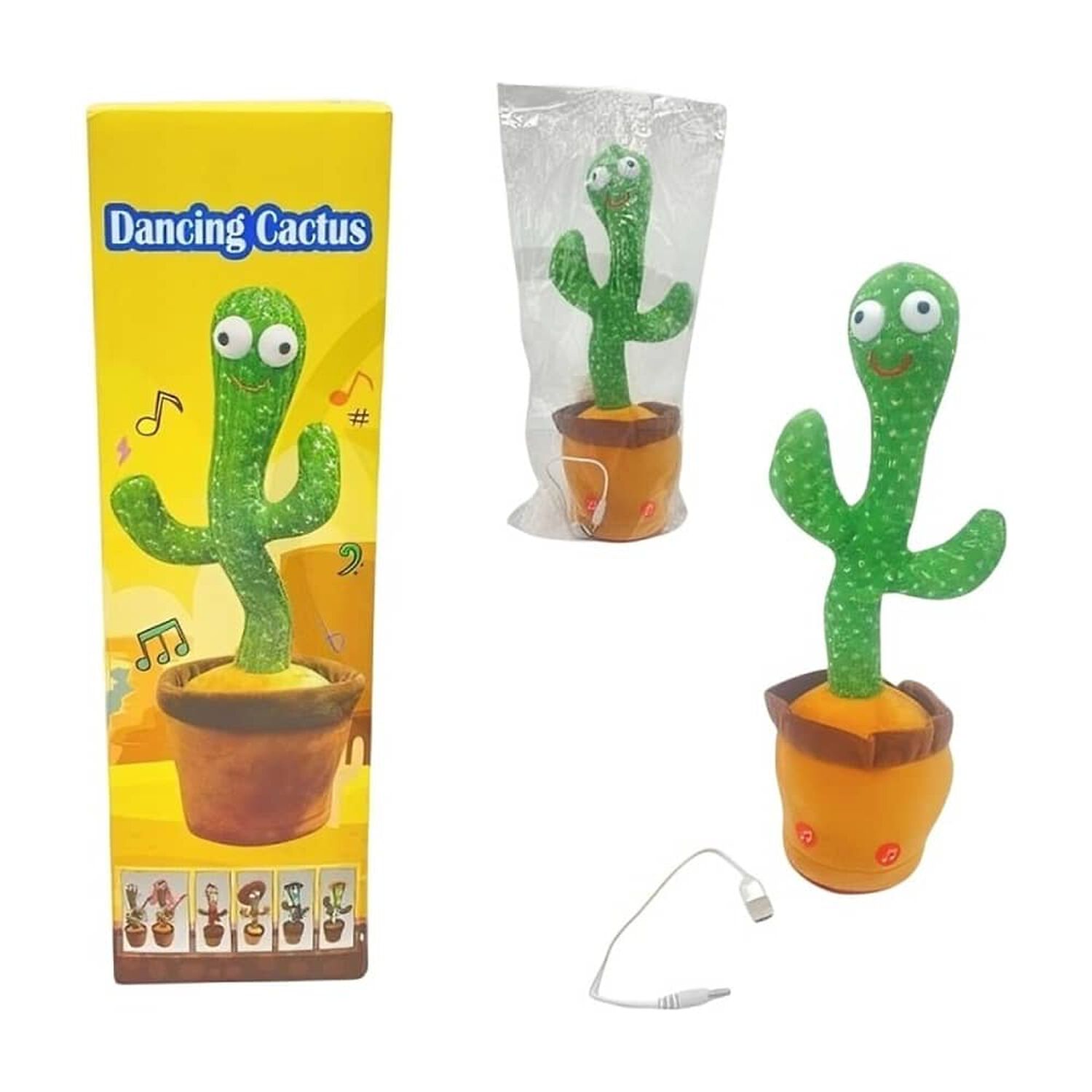 Pak De 3 Cactus Parlanchin Usb image number 0.0