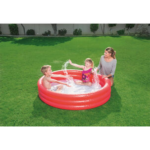 Piscinas Inflable 3 Anillos 152 X 31 Cm Color Rojo - 51026 - Bestway