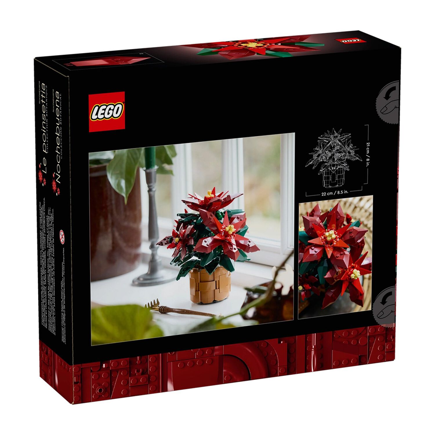 Lego Botanicals - Flor De Pascua - 10370 image number 6.0