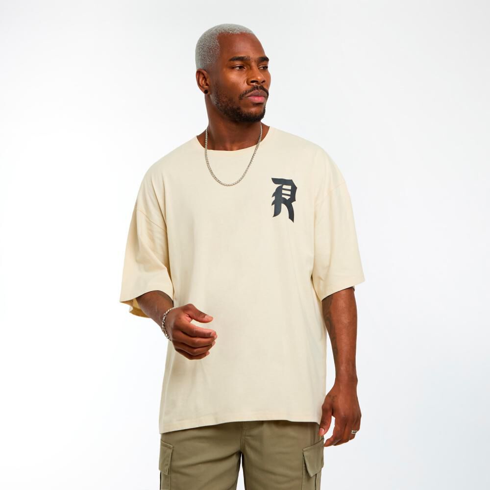 Polera Estampada Manga Corta Cuello Redondo Hombre Rolly Go image number 0.0