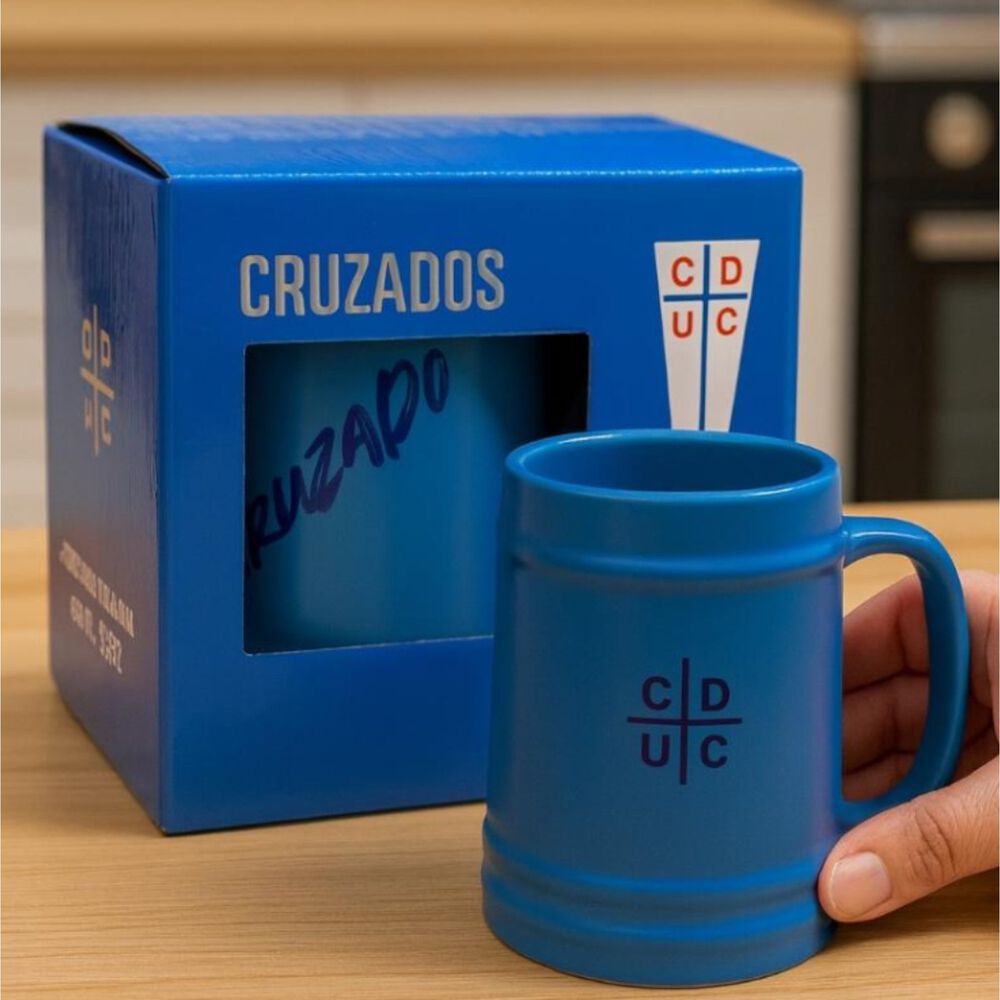 Schopero Ceramica Universidad Cat&oacute;lica Cruzados 650ml 22 Oz image number 1.0
