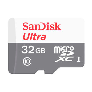 Tarjeta De Memoria Microsd 32gb Sandisk + Adaptador 100mb/s